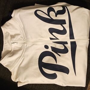 PINK Athletic Almost Full Zip Hoodie